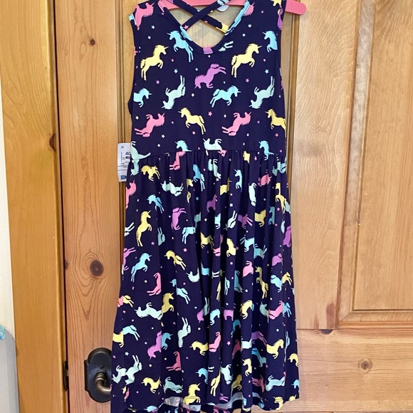Unicorn super soft summer sleeveless dress girls - Picture 4 of 5